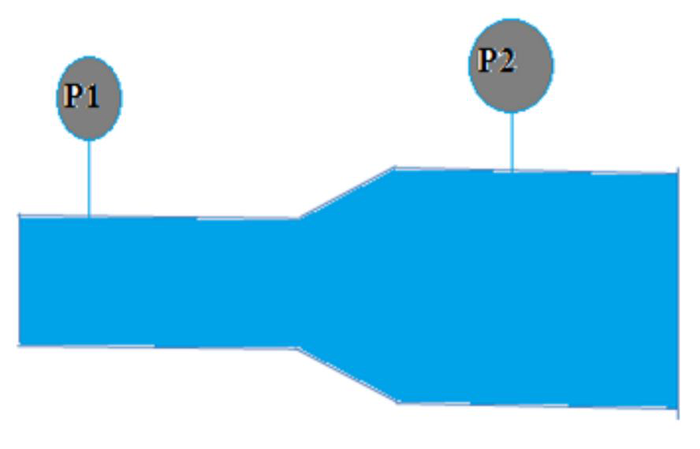 Pressure measurement after pipeline expander