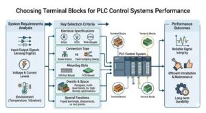 Choosing Terminal Blocks for PLC Control Systems Performance