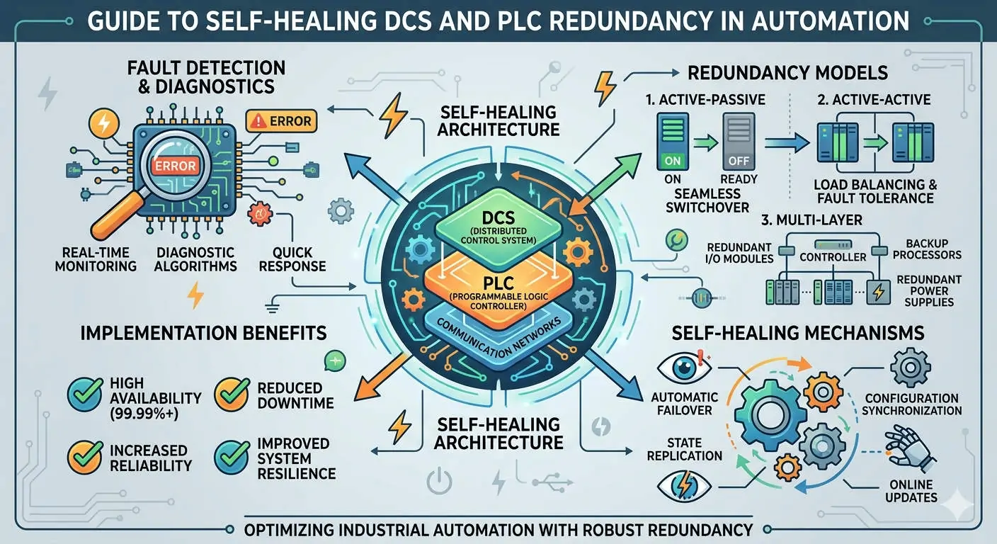 Self-Healing Control Systems: Enhancing Industrial Reliability