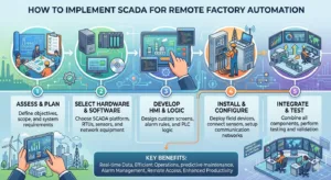 How to Implement SCADA for Remote Factory Automation
