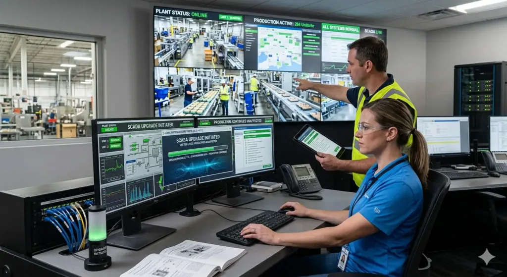How to Upgrade SCADA Systems Without Disrupting Production