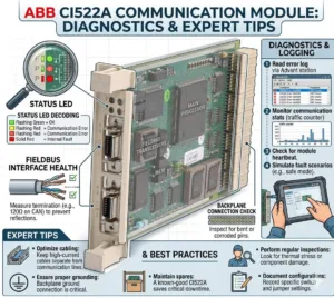 ABB CI522A Communication Module Diagnostics Expert Tips