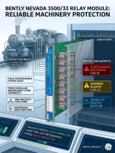 Bently Nevada 3500-33 Relay Module Reliable Machinery Protection