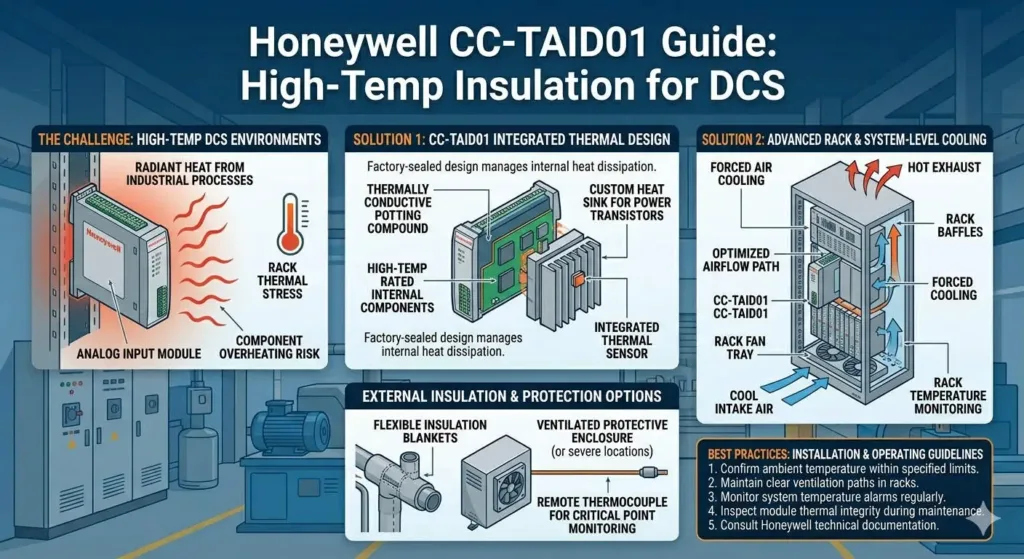 Honeywell CC-TAID01 Guide High-Temp Insulation for DCS