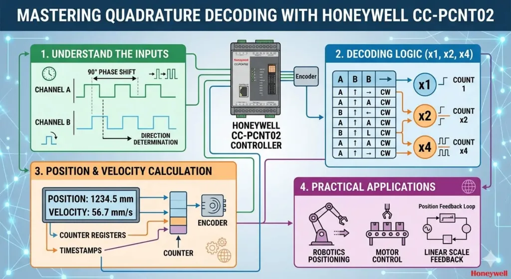 Mastering Quadrature Decoding with Honeywell CC-PCNT02