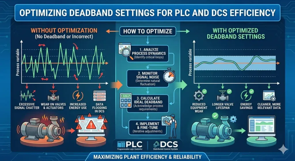 Optimizing Deadband Settings for PLC and DCS Efficiency