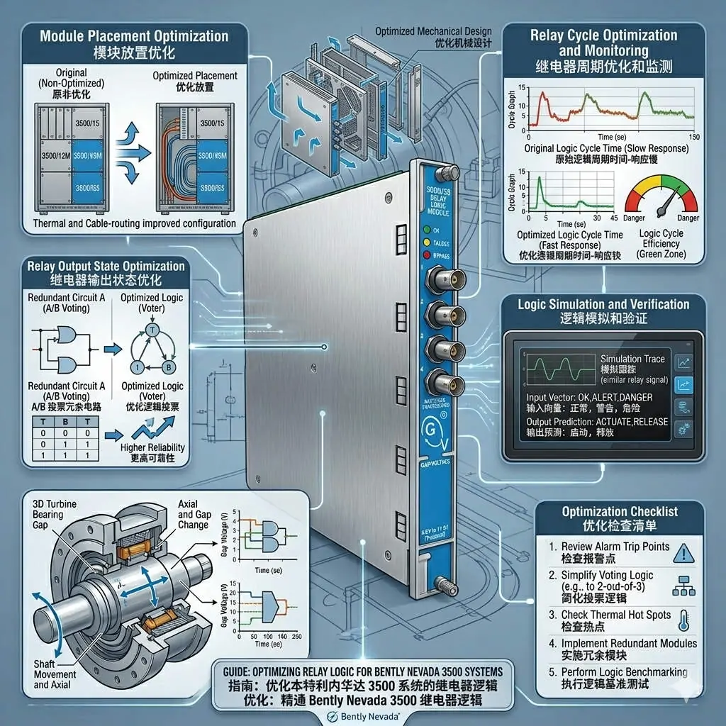 Relay Logic Optimization for Bently Nevada 3500 Systems