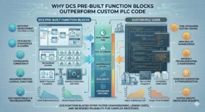 Why DCS Pre-built Function Blocks Outperform Custom PLC Code