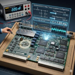 Configuring the IS200VAICH1C Filter Time Constant for Control Systems