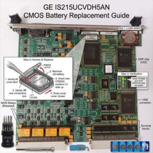 GE IS215UCVDH5AN CMOS Battery Replacement Guide_