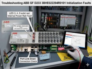 Troubleshooting ABB GF D233 3BHE022294R0101 Initialization Faults